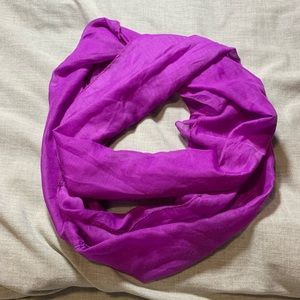 Purple Infinity Scarf